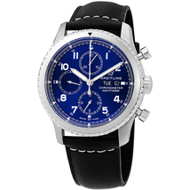 Breitling Navitimer 8 Chronograph Automatic Chronometer Blue Dial Men's Watch A13314101C1X1