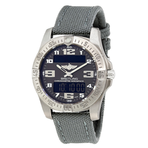 Breitling Aerospace Evo Grey Dial Grey Canvas Men's Watch E7936310/F562GCVT