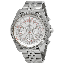 Breitling Bentley Motors Speed Chronograph Automatic Silver Dial Men's Watch A2536412/G675