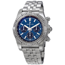 Breitling Chronomat Chronograph Automatic Blue Dial Men's Watch AB0115101C1A1