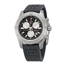 Breitling Colt Chronograph Black Dial Rubber Strap Men's Watch A7338811-BD43-153S-A20D.2