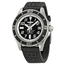 Breitling SuperOcean 42 Mechanical Black Dial Black Rubber Men's Watch A1736402/BA29-118s