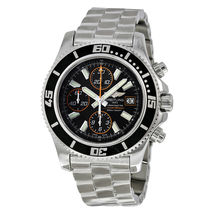 Breitling Superocean Chronograph II Automatic Black Dial Men's Watch A13341A8-BA85 A1334102-BA85-162A