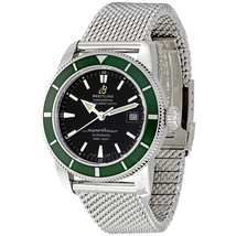 Breitling SUPEROCEAN HÉRITAGE 42 Green Bezel Automatic Men's Watch A1732136-BA61SS A1732136-BA61-154A