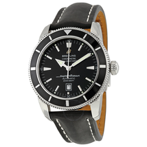 Breitling Superocean Heritage 46 Automatic Black Dial Black Leather Men's Watch A1732024-B868-442X-A20D.1