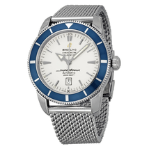 Breitling Superocean Heritage 46 Silver Dial Men's Watch A1732016-G642SS A1732016-G642-152A