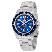 Breitling Superocean II 44 Automatic Gun Blue Dial Stainless Steel Men's Watch A17392D8-C910-162A