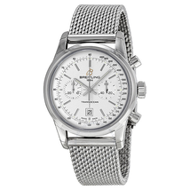 Breitling Transocean White Dial Men's Watch A4131012-G757SS A4131012-G757-171A