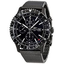 Breitling Chronoliner Black Dial Automatic Men's Chronograph Watch M2431013/BF02SS M2431013-BF02-159M