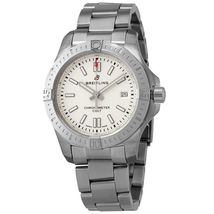 Breitling Chronomat Colt Automatic Chronometer Silver Dial Men's Watch A17313101G1A1