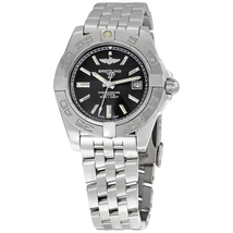 Breitling Galactic 32 Black Dial Ladies Watch A7135612-BA10-367A