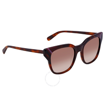 Ferragamo Ferragamo Brown Gradient Rectangular Ladies Sunglasses SF875S 238 53 SF875S 238 53