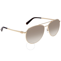 Ferragamo Grey Gradient Aviator Sunglasses SF157S 717 60 SF157S 717 60
