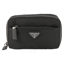 Prada Fabric Travel Pouch- Black 2NA01 6064 F0002