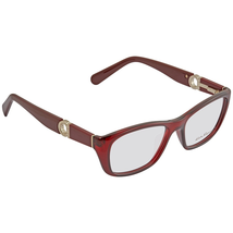 Ferragamo Salvatore Ferragamo Crystal Burgundy Ladies Eyeglasses SF276563453 SF276563453