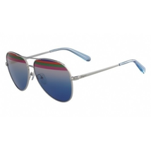 Ferragamo Multi/Brown Aviator Ladies Sunglasses SF172S 745 60