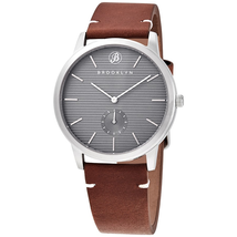 Brooklyn Watch Co. BoCoCa Quartz Grey Dial Men's Watch 8763Q3