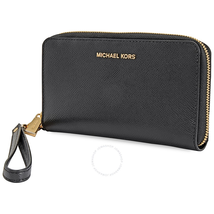 Michael Kors Jet Set Travel Large Smartphone Wristlet - Black 32H4GTVE9L-001