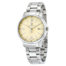 Brooklyn Watch Co. Brooklyn Livingston Classic Swiss Quartz Ivory Dial Men's Watch 101-M1712