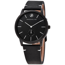 Brooklyn Watch Co. BoCoCa Quartz Black Dial Men's Watch 8763Q4