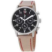 Brooklyn Watch Co. Greenpoint Quartz Black Dial Men's Watch 8125Q1