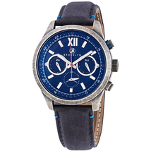 Brooklyn Watch Co. Stuyvesant Chronograph Quartz Blue Dial Men's Watch BW-8128-SQ-03