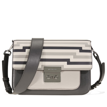 Michael Kors Sloan Editor Tri-Color Leather Shoulder Bag 30F8TS9L9X-031