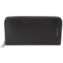 Michael Kors Bryant Men's Zip Around wallet -Black Tech 39F5MYTE3L-001
