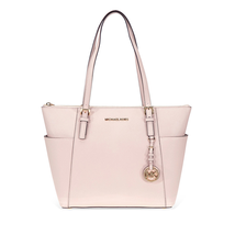 Michael Kors Jet Set Saffiano Leather Tote -Soft Pink 30F2GTTT8L-187