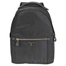 Michael Kors Kelsey Large Nylon Backpack- Black 30F7GO2B7C-001