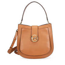 Michael Kors Lillie Medium Leather Shoulder Bag- Acorn 30F8G0LM2T-203
