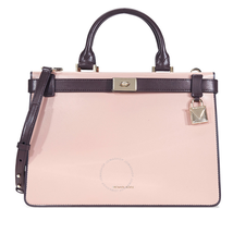 Michael Kors Tatiana Medium Leather Satchel-Pink/Purple 30F8TT0S2T-938