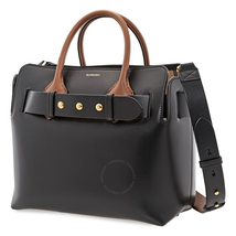 Burberry The Small Leather Triple Stud Belt Bag- Black 8015903