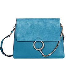 Chloe Faye Shoulder Bag- Vinyl Blue C17SS231H2O 44F