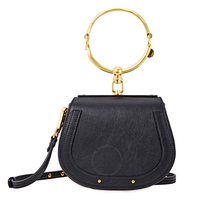 Chloe Nile Small Bracelet Bag- Black C17US301HEU001