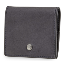 Coach Men's Coin Purse Leather Midnight Oragami Coin Case Sc 28355 MID