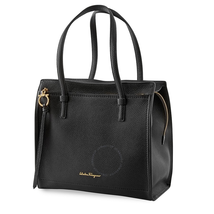 Ferragamo Amy Tote Bag Black 21F216 612619