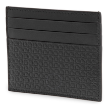 Ferragamo Gancini Credit Card Holder Black 66A504 714534 66A504 714534