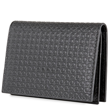 Ferragamo Mini Gancini Card Holder Black 66A505 714537 66A505 714537