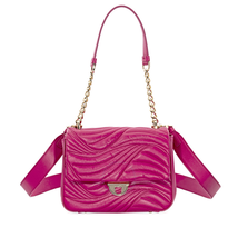 Ferragamo Lexi Small Quilted Leather Shoulder Bag- Begonia 21G9000 685011