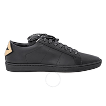 Saint Laurent Signature Court SL/01 Metallic Snakeskin Lips Sneaker YSL485275EXV60806