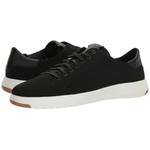 Cole Haan Men's Sneaker Black, White Grandpro Tennis Stitchlit C26628