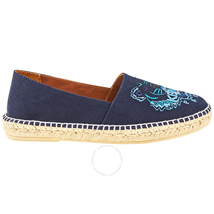 Kenzo Men's Blue Classic Tigre Capsule Holiday Espadrilles F865ES180F94 76