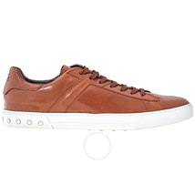 Tod's Men's Sneakers in Leather in Dark Cognac XXM0XY0R090DVRS018