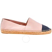 Tory Burch Ladies Espadrille Pink Blue Colorblock Espadrilles 18783-964