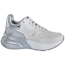 Alexander Mcqueen Ladies Sneakers Chunky Metal 560128 WHT9S 9071