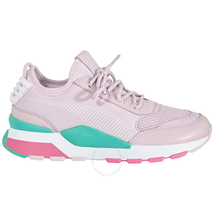 Puma Ladies Pink, Green RS-0 Play Sneakers 36751504 pink/green