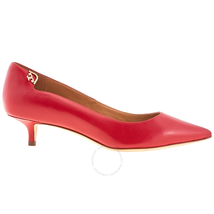 Tory Burch Ladies Middle Pump Dark Red Elizabeth 40mm Heels 51492-601