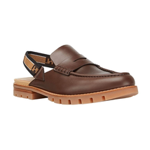 Fendi Men's Italian Luxury Shoes Slingback Strap Loafers 7D1143-XE0-F11UQ
