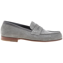 J.M. Weston Men's Loafer Gray Penny Loafer Soft Ltr Sol 1145EDU28190